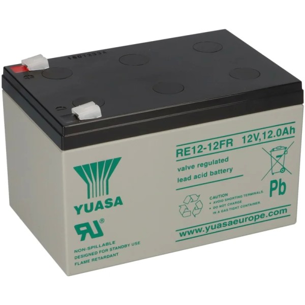 Yuasa RE12-12FR 12V 12Ah AGM-Batterie