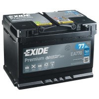 Exide EA770 Premium Carbon Boost 77Ah Autobatterie 577 400 078