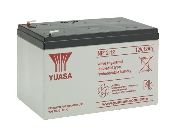 Yuasa NP12-12 12V 12Ah USV-Batterie