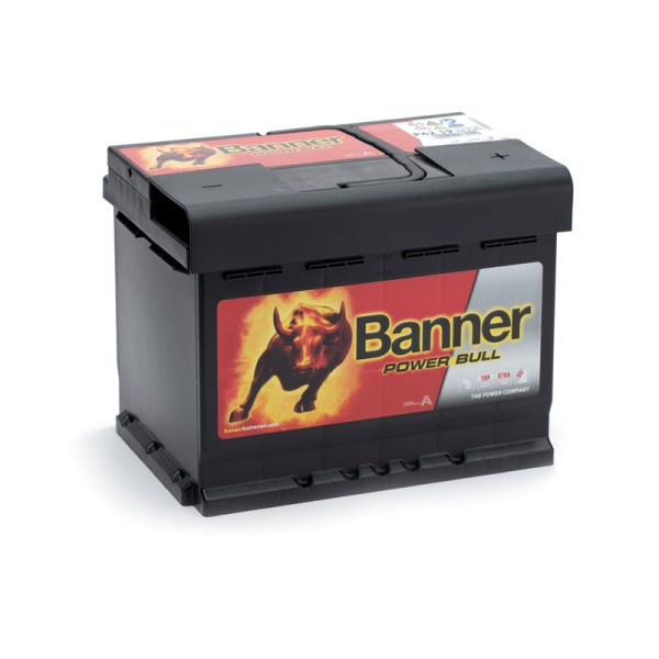 Banner P6219 Power Bull 62Ah Autobatterie 560 408 054
