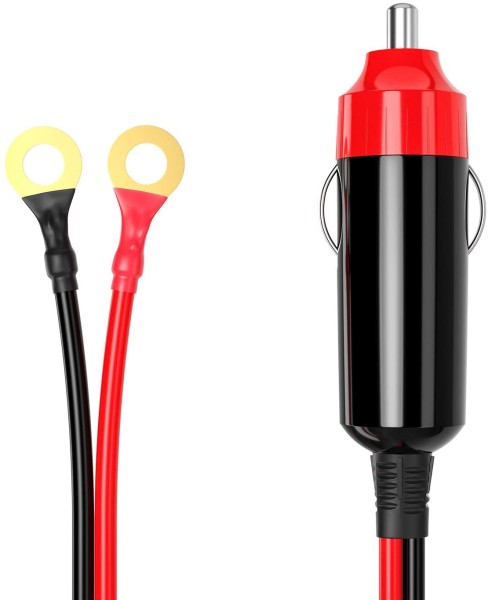 iTimo Universal-Zigarettenanzünder-Adapter mit roter LED-Anzeige