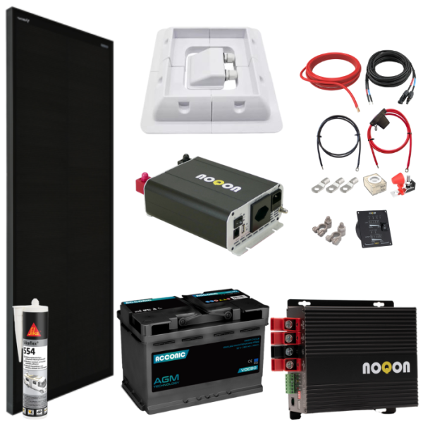 Wohnmobil Komplett-Set SMALL - mit AGM Batterie