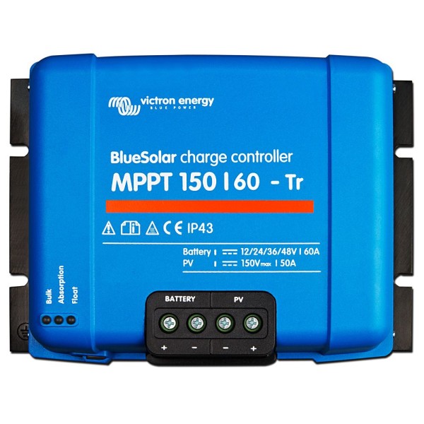 Victron Energy BlueSolar 150/60-Tr MPPT Solar-Laderegler 60A 12/24/36/48V Batterie