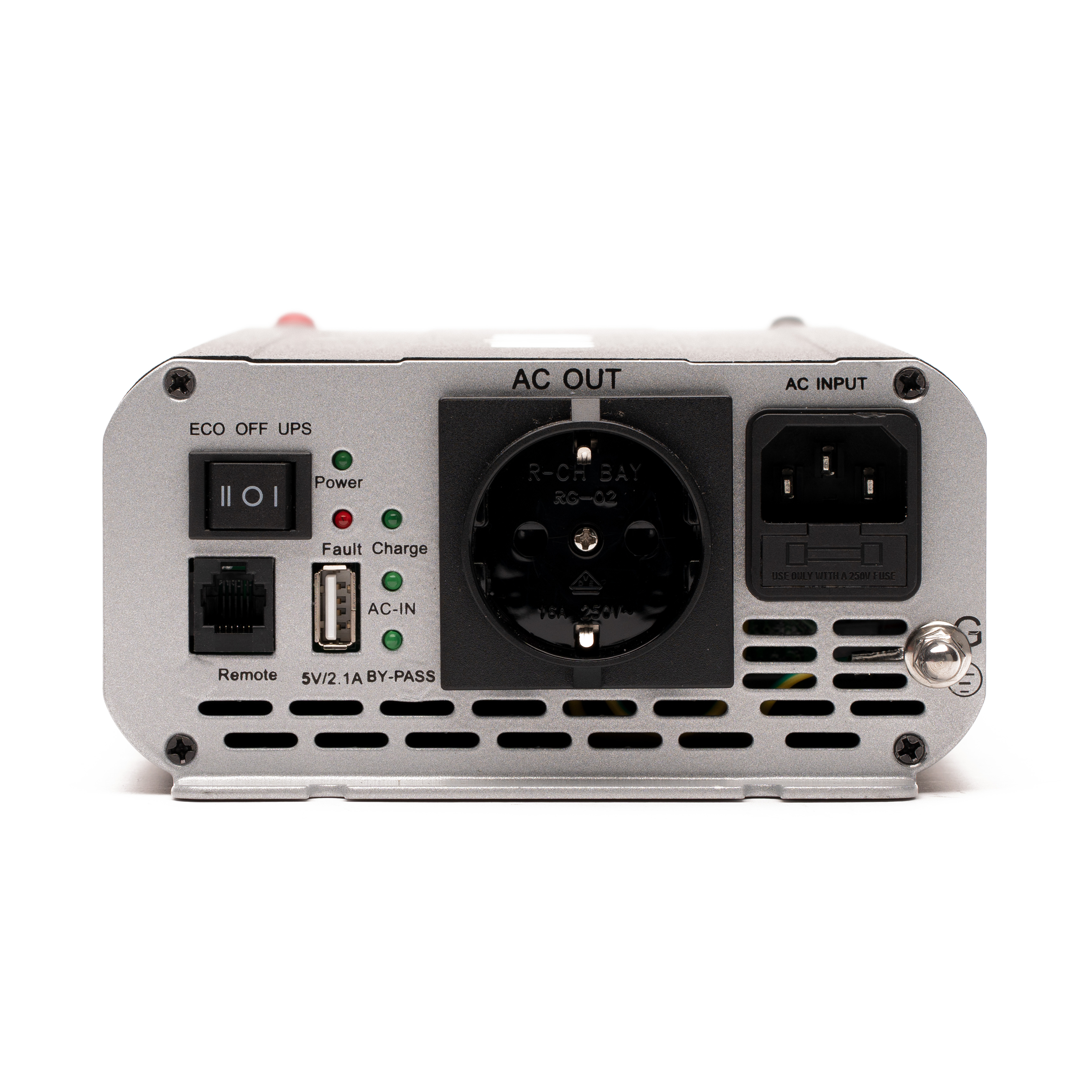 NOQON NSC1012 1000W/12V Sinus-Wechselrichter mit Ladegerät, NVS