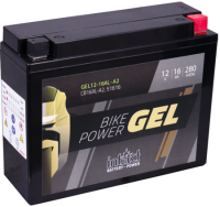 Intact GEL12-16AL-A2 Bike-Power GEL 16Ah Motorradbatterie (DIN 51616) YB16AL-A2