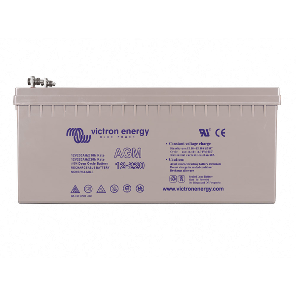 Victron AGM 12V 220Ah – Deep-Cycle Batterie