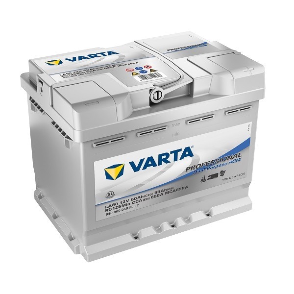 Varta LA60 Professional AGM 60AH Batterie