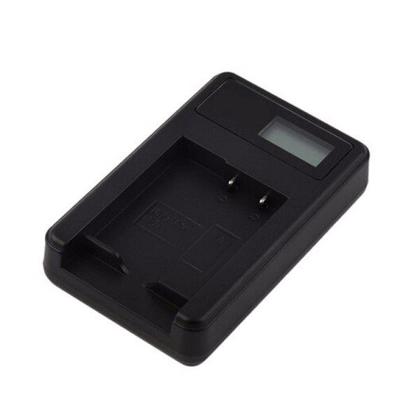 Acconic Slim Micro-USB Ladegerät f. Nikon EN-EL15b D7000 D7100 D600 D610 D800 D800E D810 D850 Z7 V1