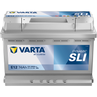 Varta E12 Dynamic SLI 574 013 068 Autobatterie 74Ah (Blue Dynamic)
