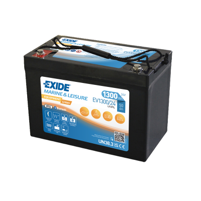 Acconic A100-24 LiFePO4 24V Lithium | Swissbatt24 | swissbatt24.ch