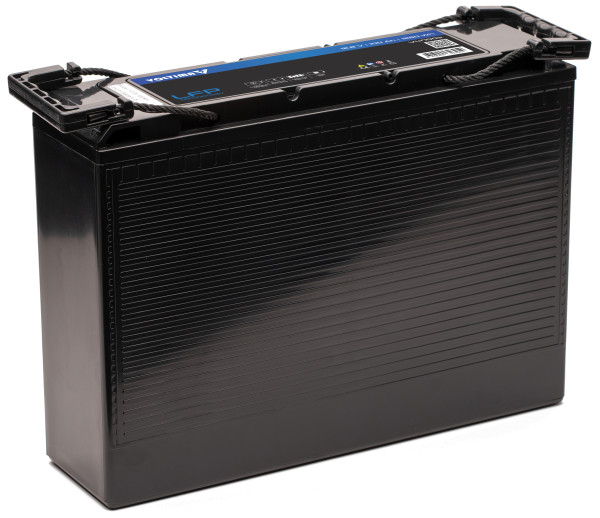 VOLTIMA VLT100S 12V LiFePO4 Lithium Slim Versorgungsbatterie 100Ah mit App