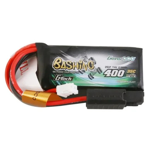 Gens ace 400mAh 7.4V 35C 2S1P G-Tech Bashing Lipo Batterie mit JST-PHR Stecker GEA4002S35JGT