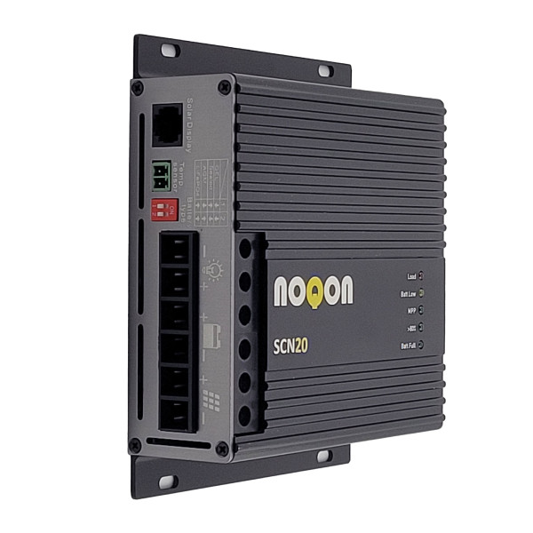 NOQON SCN20 MPPT Solar-Laderegler 12V/24V 240Wp/480Wp 50V 20A