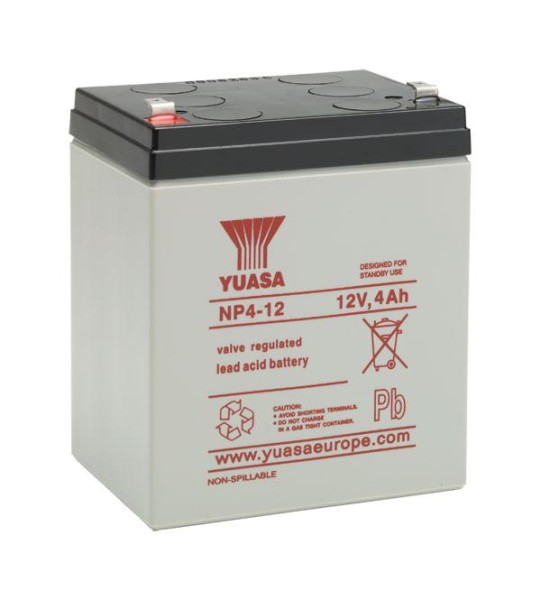 Yuasa NP4-12 12V 4Ah USV-Batterie