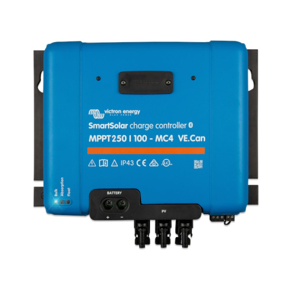 Victron Energy SmartSolar 250/100-MC4 MPPT Solar-Laderegler 100A 12/24/36/48V