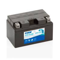 Exide AGM Ready AGM12-8 YTZ10-BS Motorradbatterie 9Ah (DIN 50615)