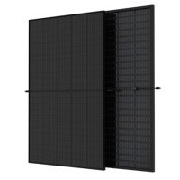 Trina Solar 440W N-type Dual Glass Transparent Mono BiFacial Solar Module - Full Black