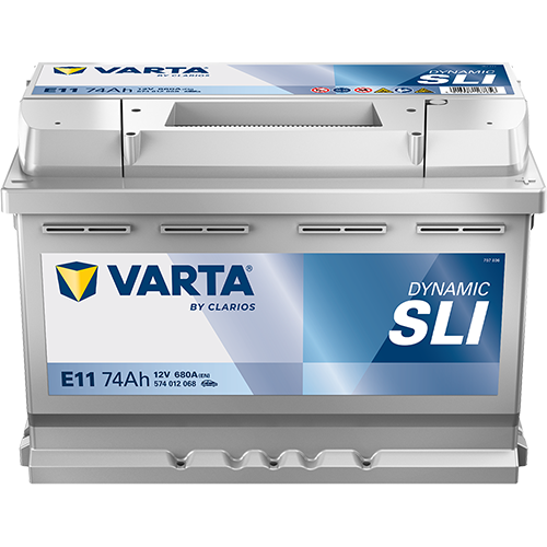Varta E11 Dynamic SLI 574 012 068 Autobatterie 74Ah (Blue Dynamic)