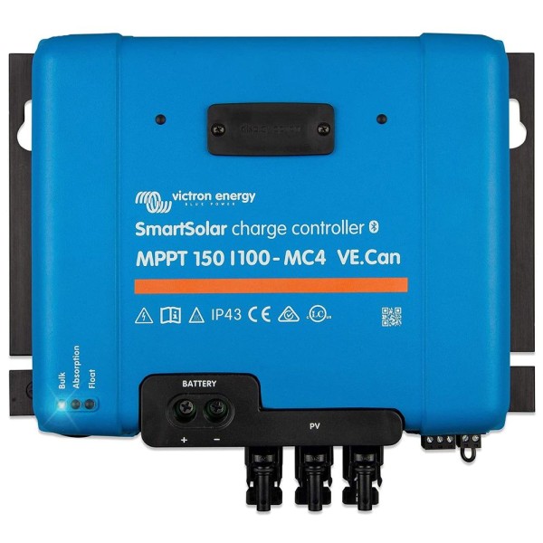 Victron Energy SmartSolar 150/100-MC4 MPPT Solar-Laderegler 100A 12/24/36/48V