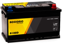Acconic A100D LiFePO4 12V Lithium Versorgungsbatterie 100Ah DIN