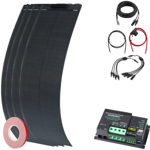 Marine Solar-Set LARGE - ohne Batterie