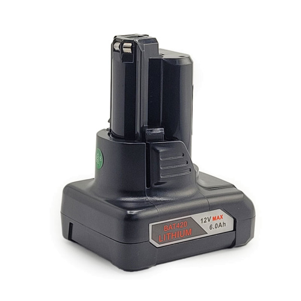 Acconic Werkzeug Akku für Bosch BAT420, GBA 12V 30, D-70745 2607336013 26073360 12V 6.0 B WARE
