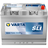 Varta E23 Dynamic SLI 570 412 063 Autobatterie 70Ah (Blue Dynamic)