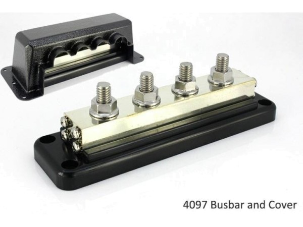 Victron Busbar + Cover 600A 4P Sammelschiene VBB160040010