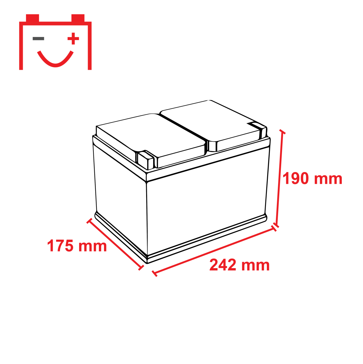 Banner P6219 Power Bull 62Ah Autobatterie 560 408 054