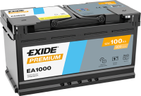 Exide EA1000 Premium Carbon Boost 100Ah Autobatterie 600 402 083