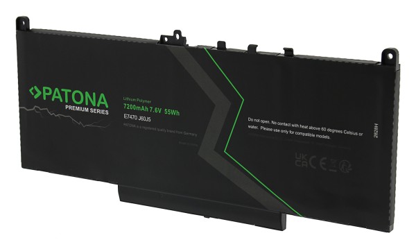 Premium Akku f. Dell Latitude E7260 E7270 E7470 J60J5 | Swissbatt24 ...