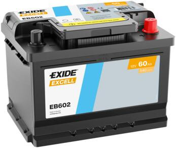 Exide EB602 Excell 60Ah Autobatterie 560 409 054
