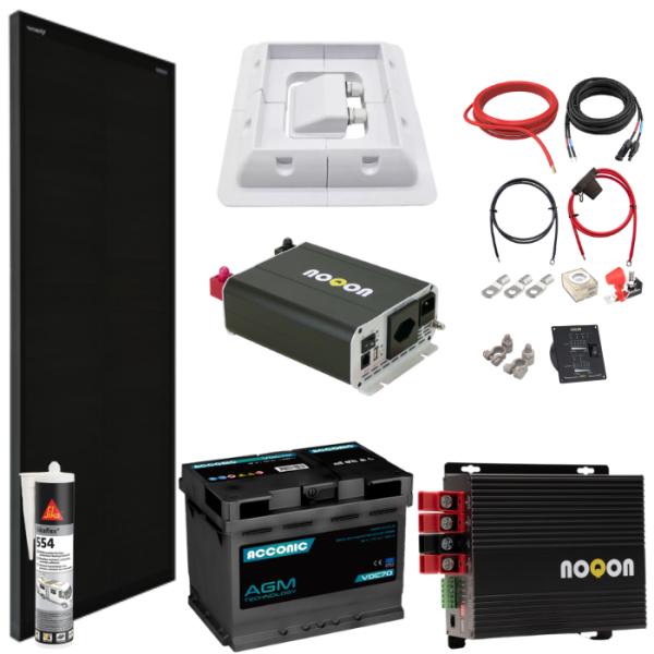 Wohnmobil Komplett-Set SMALL - mit AGM Batterie