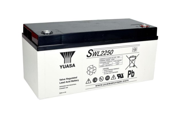 Yuasa SWL2250 12V 86Ah USV-Batterie - Longlife