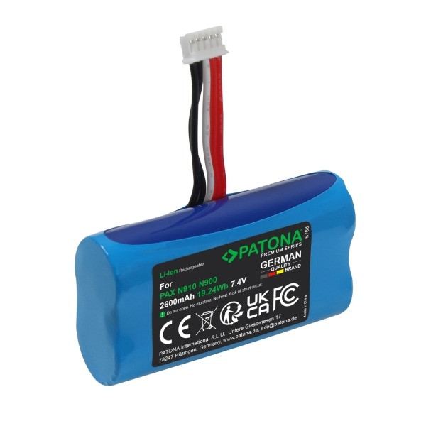 PATONA Premium Akku für PAX A920 Pro YW008