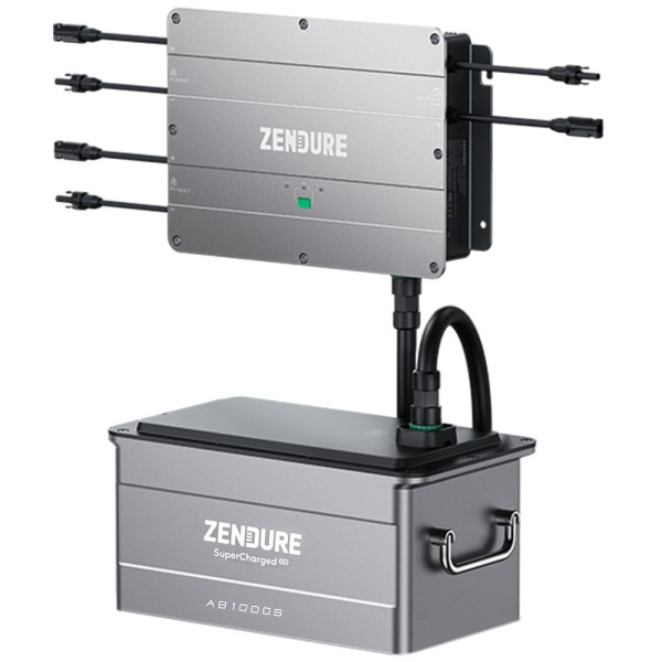 Zendure SolarFlow Set Smart PV Hub 1200 MPPT mit Erweiterungsbatterie