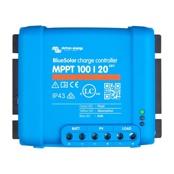 Victron Energy BlueSolar 100/20 MPPT Solar-Laderegler 20A 12/24/48V