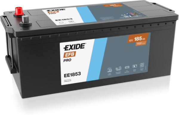 Exide EE1853 StrongPRO EFB+ 185Ah LKW-Batterie