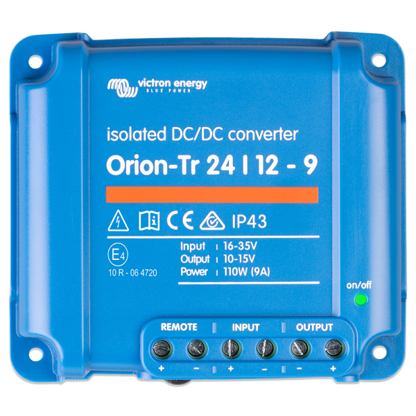 Victron Orion-Tr 24/12-9A – DC-DC Wandler 110W isoliert