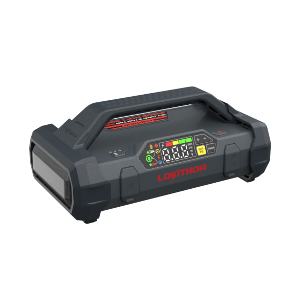 LOKITHOR JA302 PRO Starthilfegerät 3000A mit Kompressor LED & Powerbank