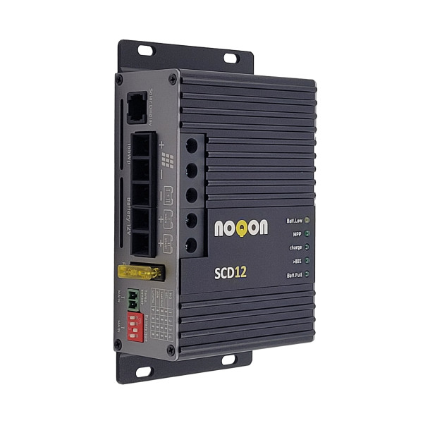NOQON SCD12 MPPT Solar-Laderegler Dual 12V 165Wp 50V 12A