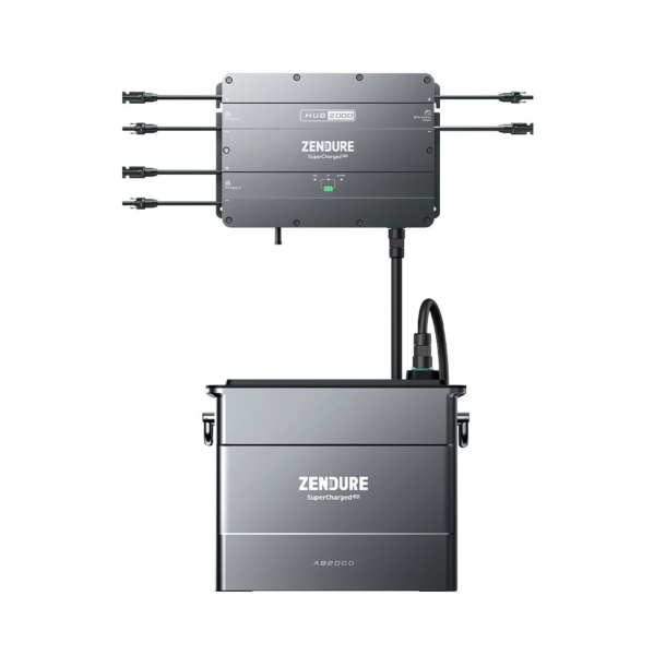 Zendure SolarFlow Set Smart PV Hub 2000 mit 1x AB2000 Erweiterungsbatterie