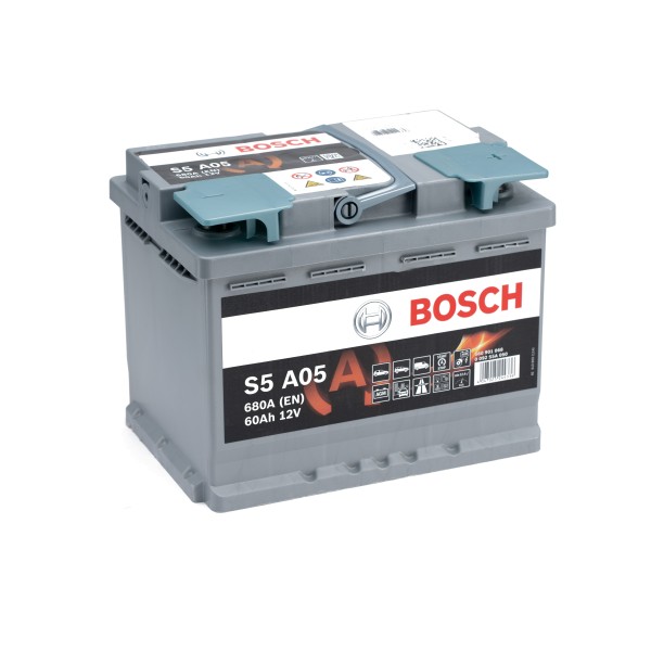 Bosch S5 A05 AGM 60Ah Autobatterie 560 901 068