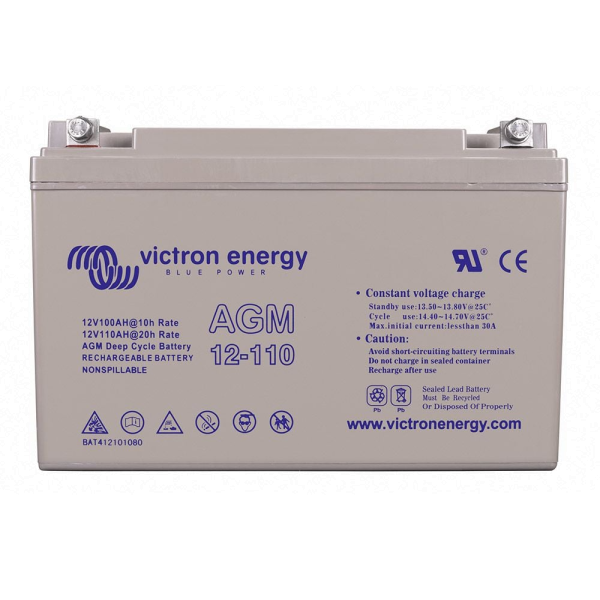 Victron AGM 12V 110Ah – Deep-Cycle Batterie