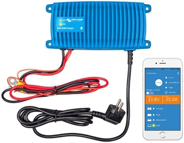 Victron Energy Blue Smart 12/7 IP67 7A Ladegerät 12V BPC120713006