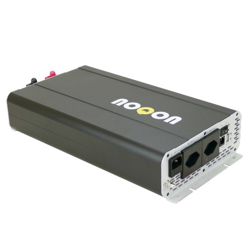 NOQON NSC2024 2000W/24V Sinus-Wechselrichter mit Ladegerät, NVS- und UVS-Funktion