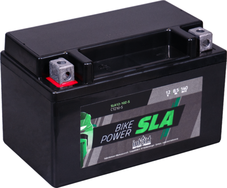 Intact SLA12-10Z-S Bike-Power SLA 8,5Ah Motorradbatterie (DIN 50922) YTZ10-S, YT10B-4