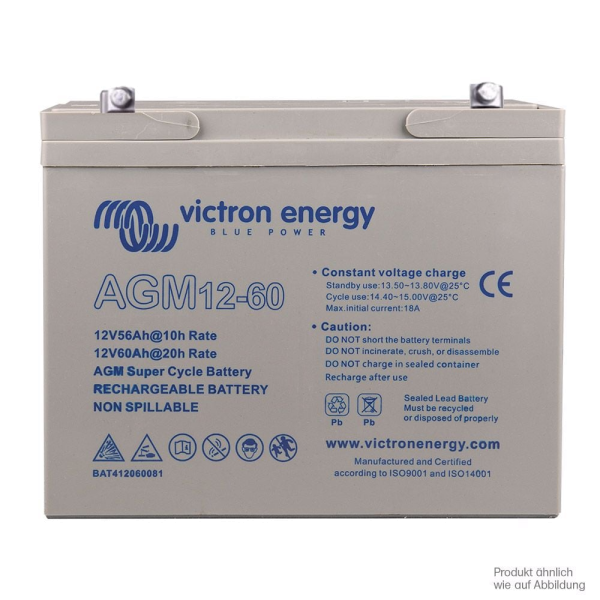 Victron AGM 12V 60Ah – Deep-Cycle Batterie