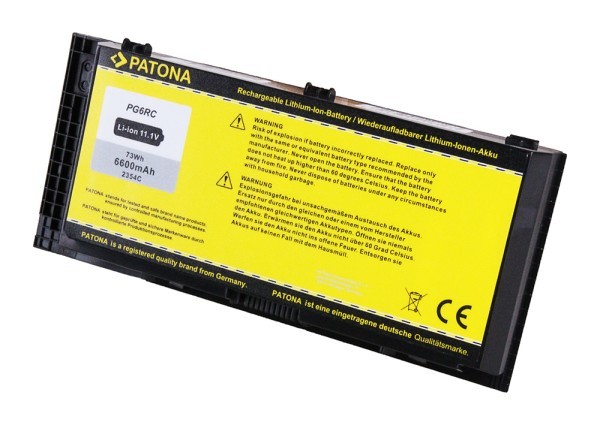 Akku f. Dell M4600 Precision M4600 M4700 M6600 von PATONA