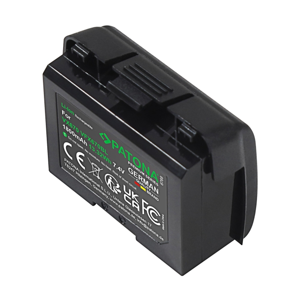 PATONA Premium Akku für Verifone VX670 24016-01-R